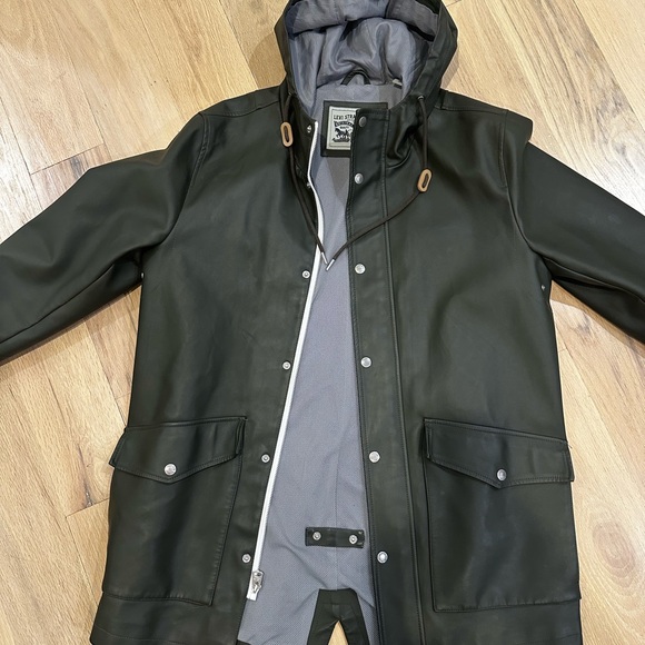 Levi's Other - Levis Hooded Rain Jacket